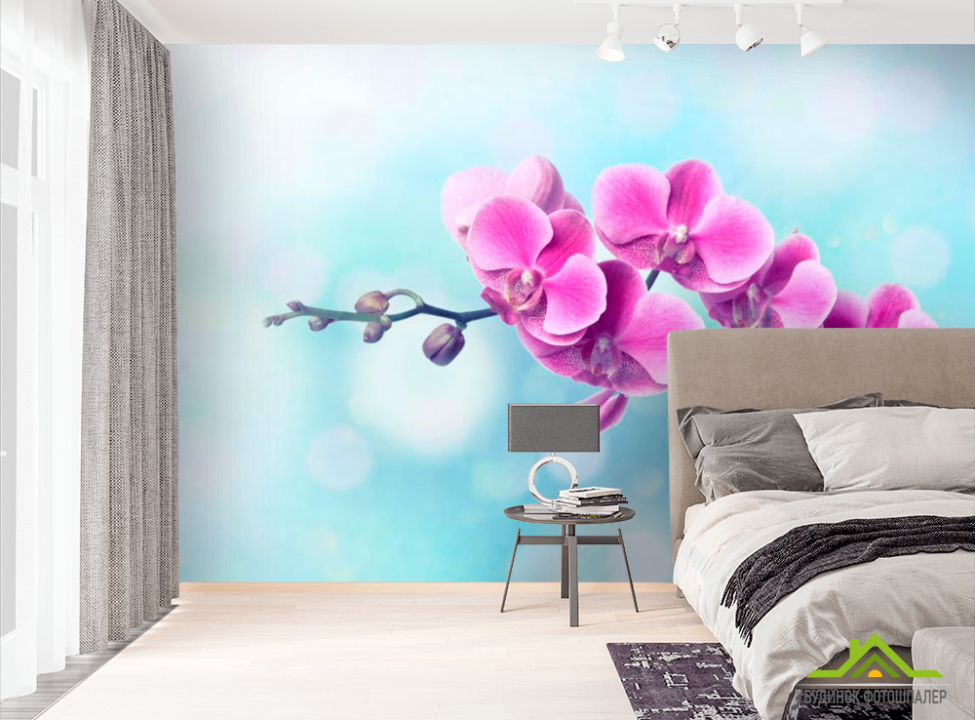 выбрать Фотообои Малиновое цветущее дерево Фотообои Цветы на стену