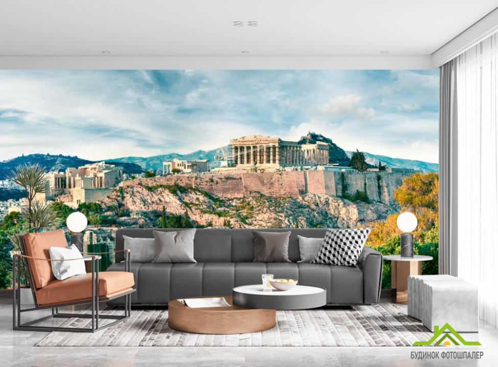 выбрать Фотошпалери старовинні будівлі в горах Фотошпалери Природа на стіну