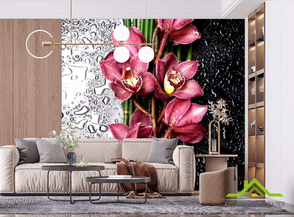 выбрать Фотообои Бордовые орхидеи Фотообои Орхидеи на стену