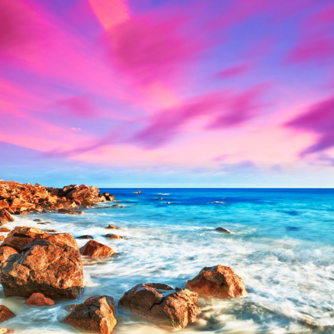 Фотообои Морской берег, камни