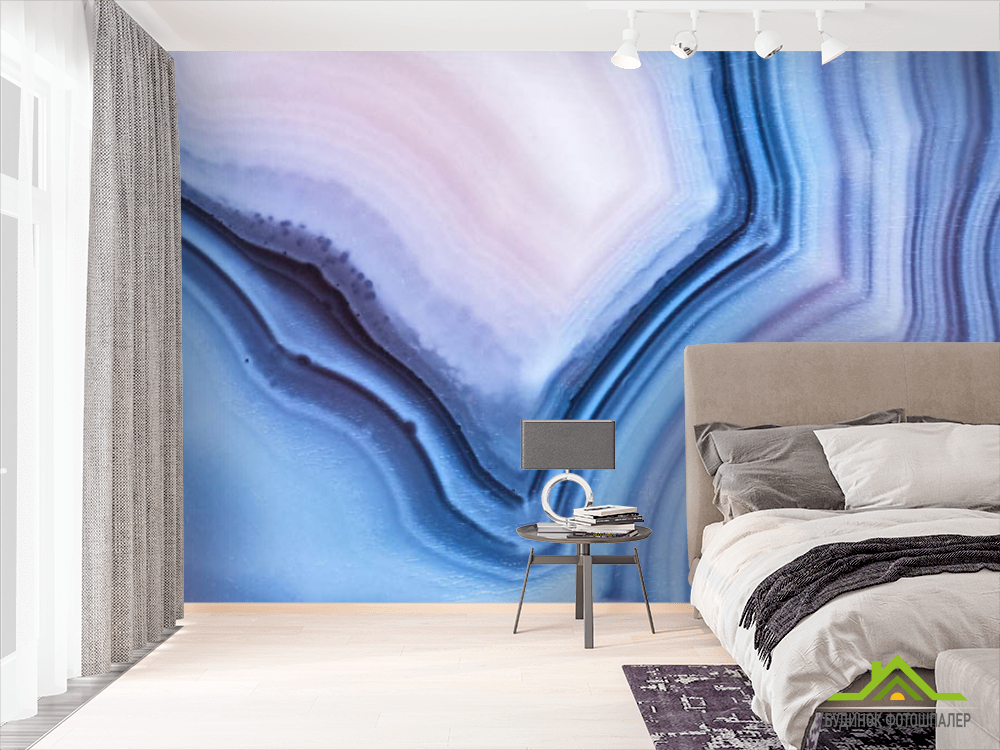 Фотошпалери Фіолетовий зріз каменю