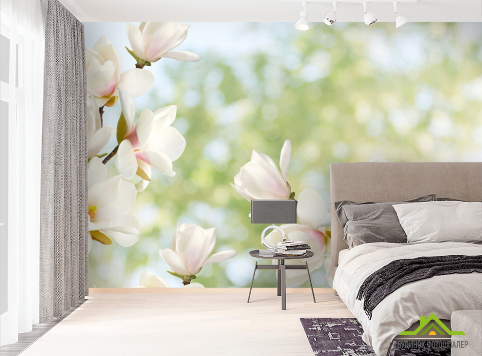 выбрать Фотообои Цветы магнолии Фотообои Цветы на стену