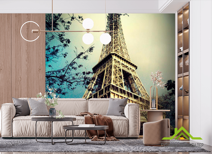 Фотообои Эйфелева башня