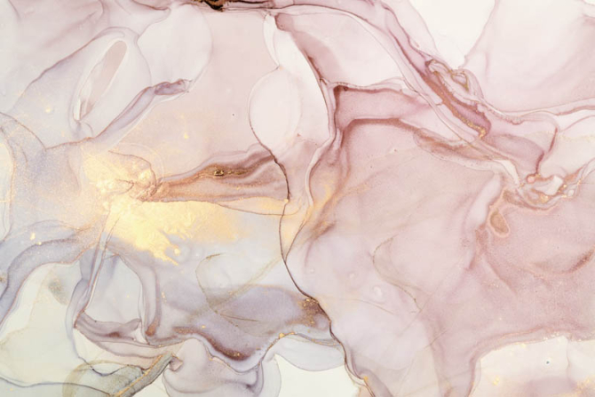 Фотошпалери блідий fluid art в тонах