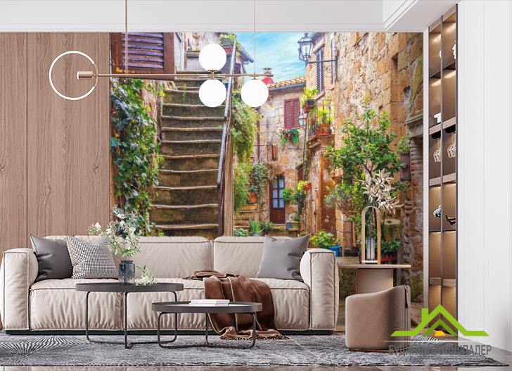 Фотошпалери Старий дворик