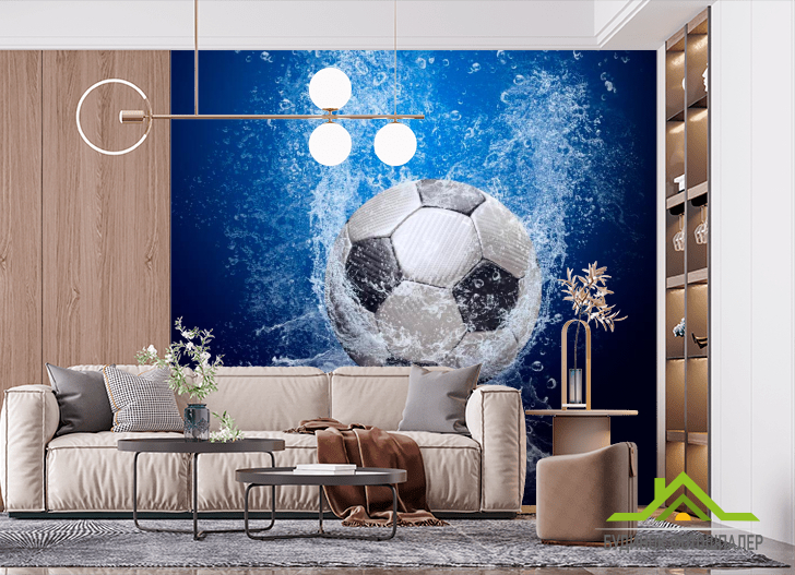 Фотообои Мяч в воде