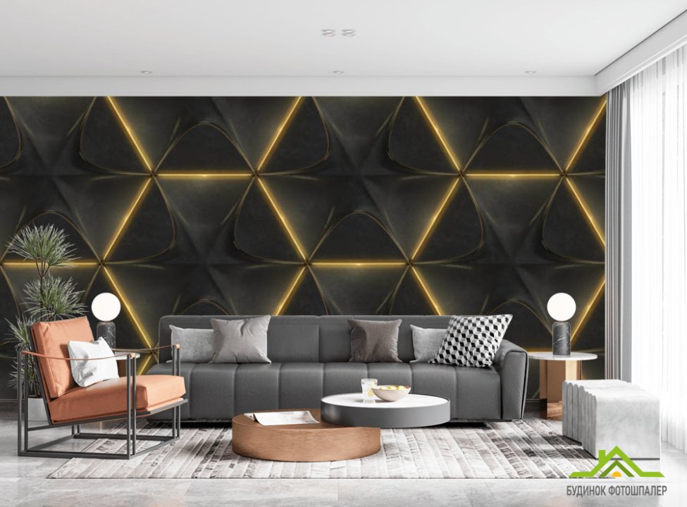 выбрать Фотошпалери шестигранники Фотошпалери різні на стіну