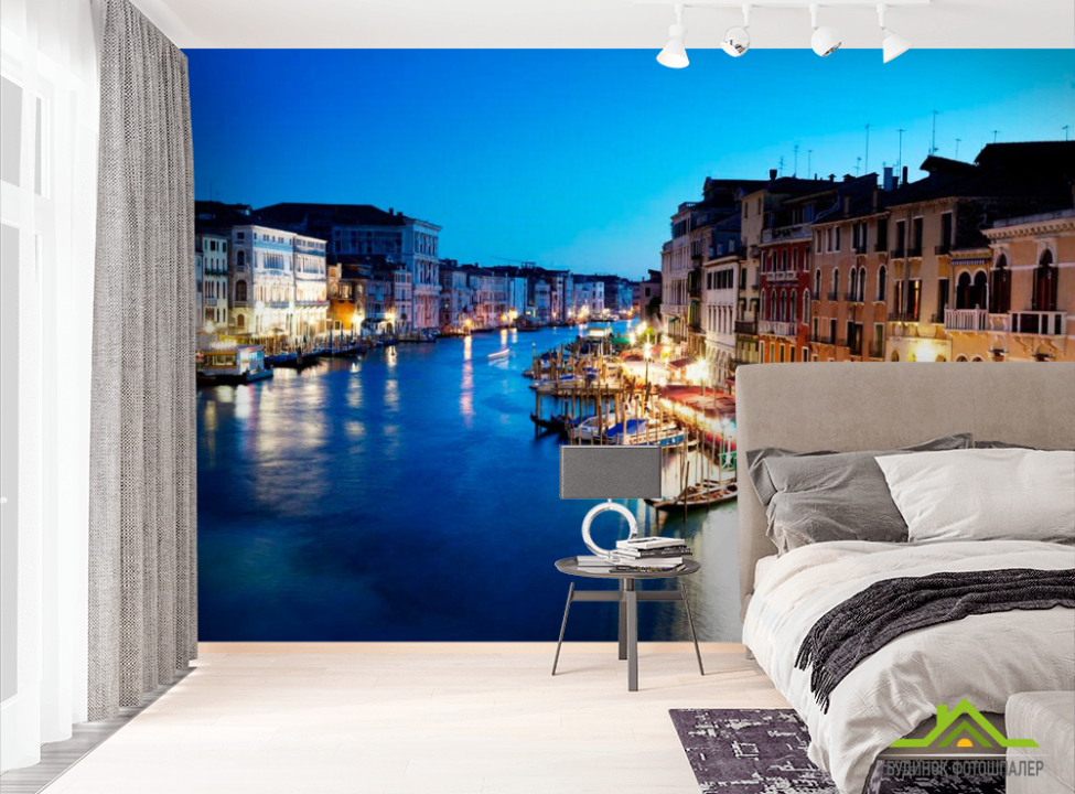 выбрать Фотообои Кафе у воды, Венеция Фотообои Венеция на стену