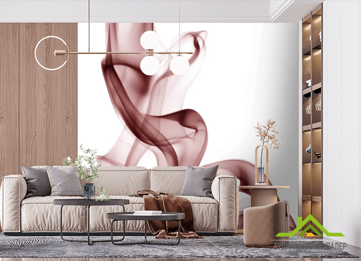 Фотошпалери Коричнева абстракція