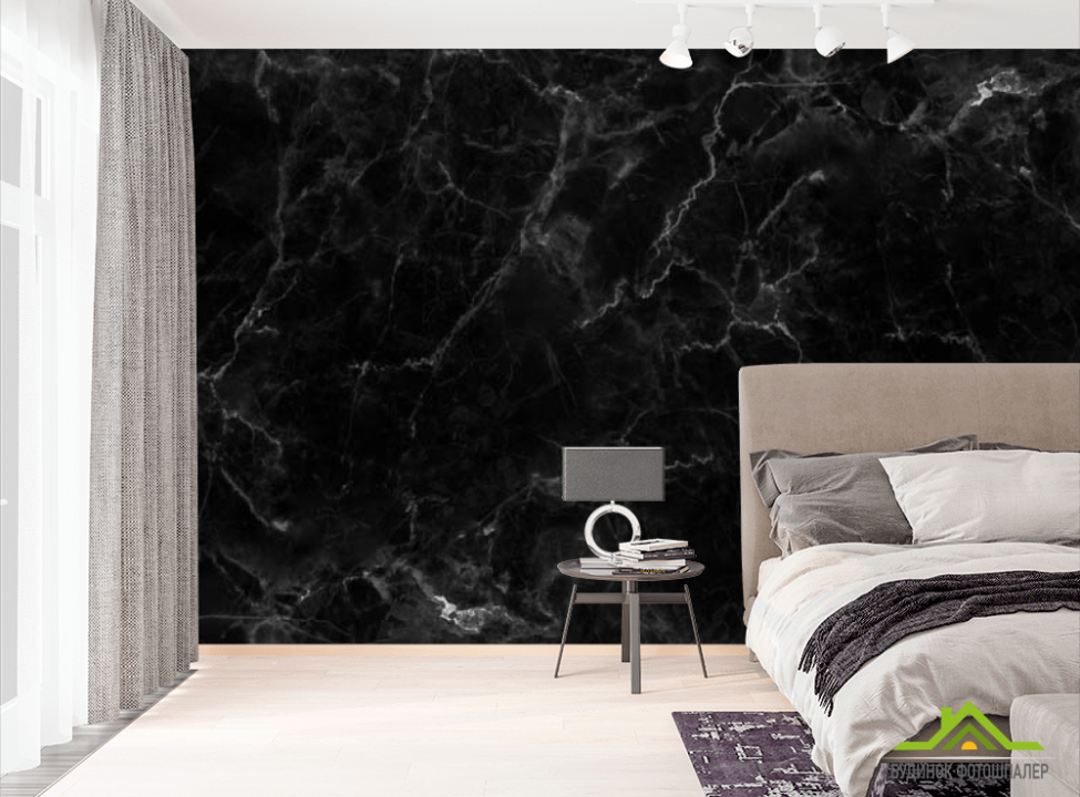 выбрать Фотошпалери чорний мармур Фотошпалери різні на стіну