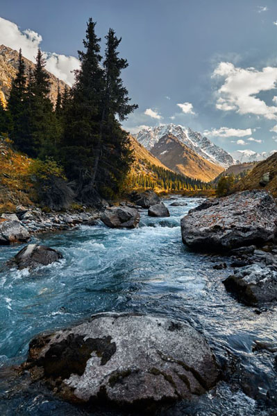 Фотообои Горный пейзаж