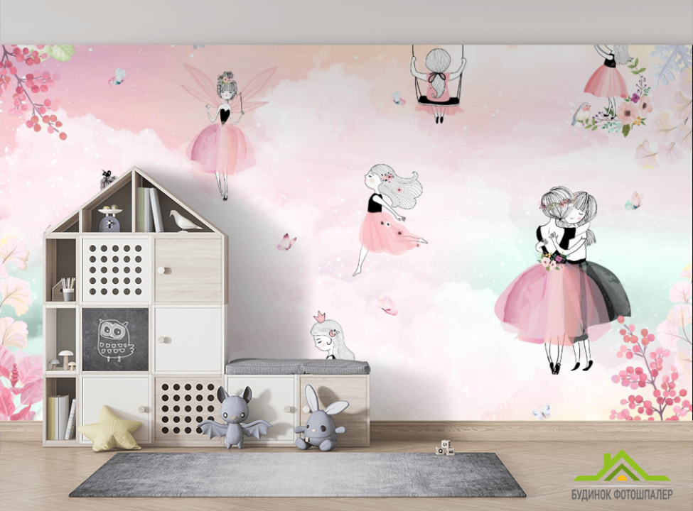 выбрать Фотообои Принцессы для девочки Фотообои в детскую на стену