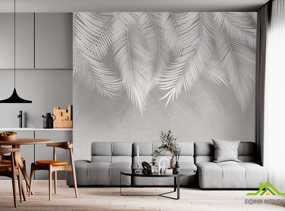 выбрать Фотообои листья для интерьера Фотообои Дизайнерские листья на стену