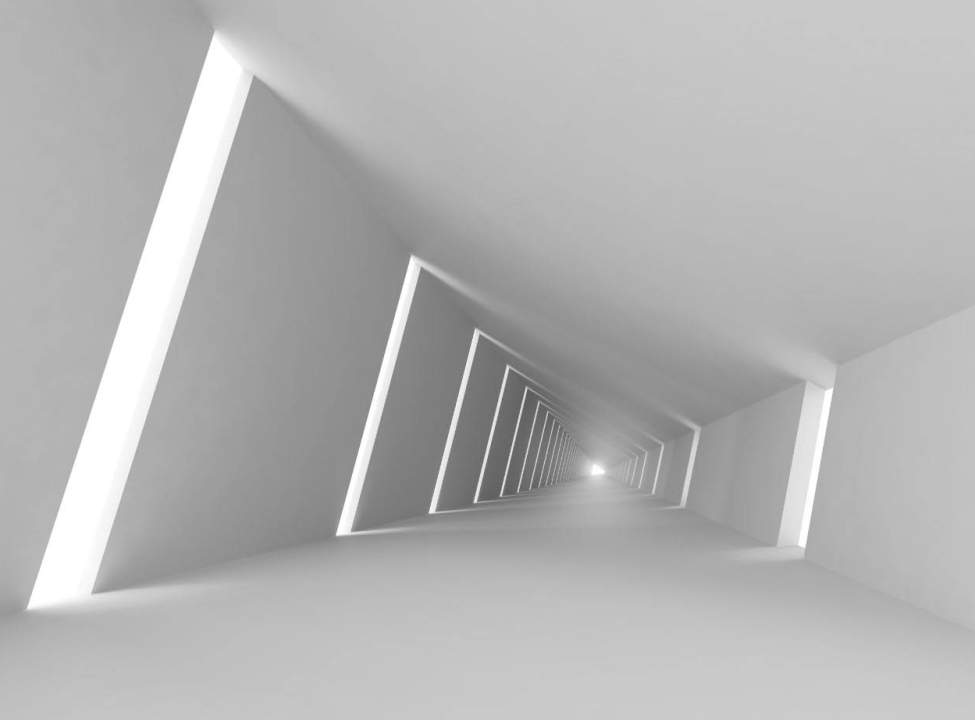 выбрать Фотообои 3д тоннель Фотообои Расширяющие пространство на стену