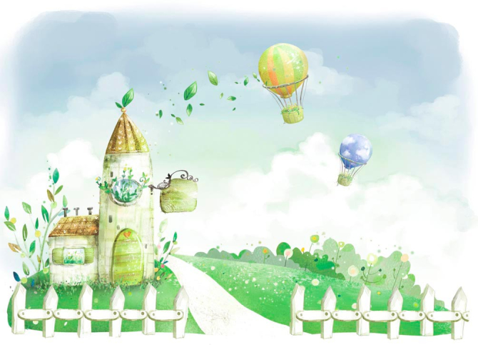 Фотообои Воздушные шары