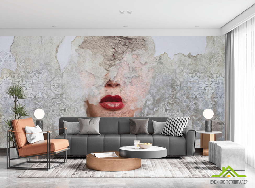 выбрать Фотошпалери дівчина абстрактна Фотошпалери Абстракція на стіну