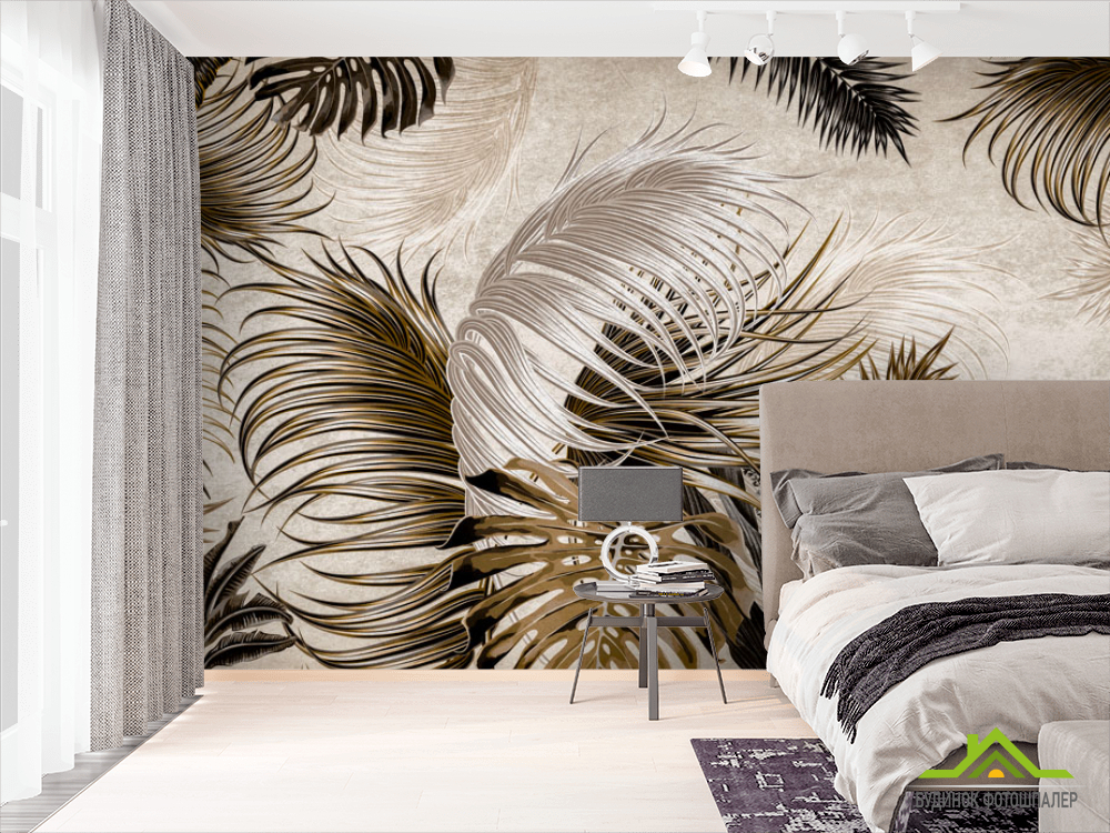 Фотошпалери Тропічні листя