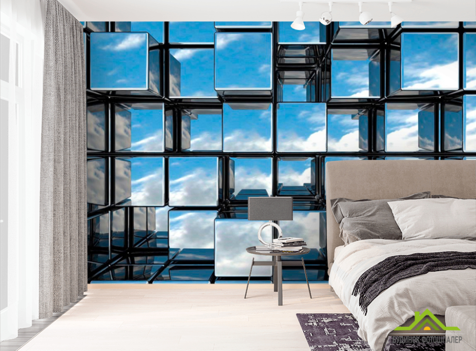 выбрать Фотошпалери Куби Фотошпалери 3Д на стіну