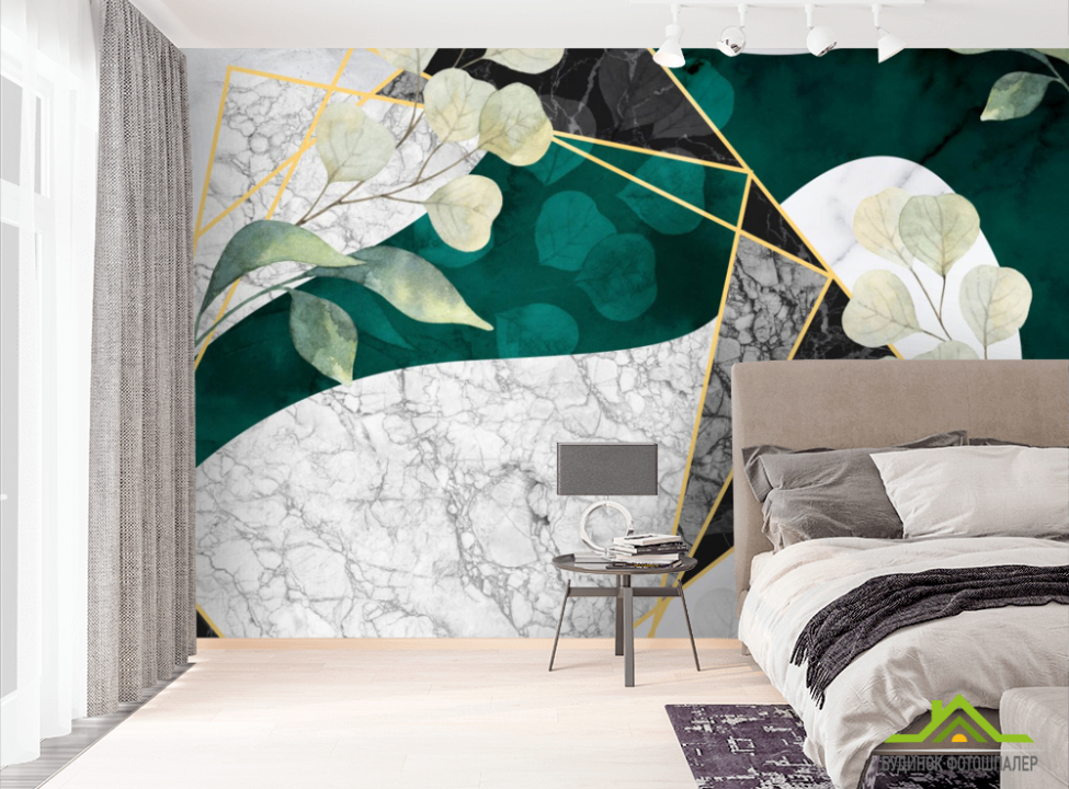 выбрать Фотошпалери мармур і гілки Ексклюзивні фотошпалери на стіну