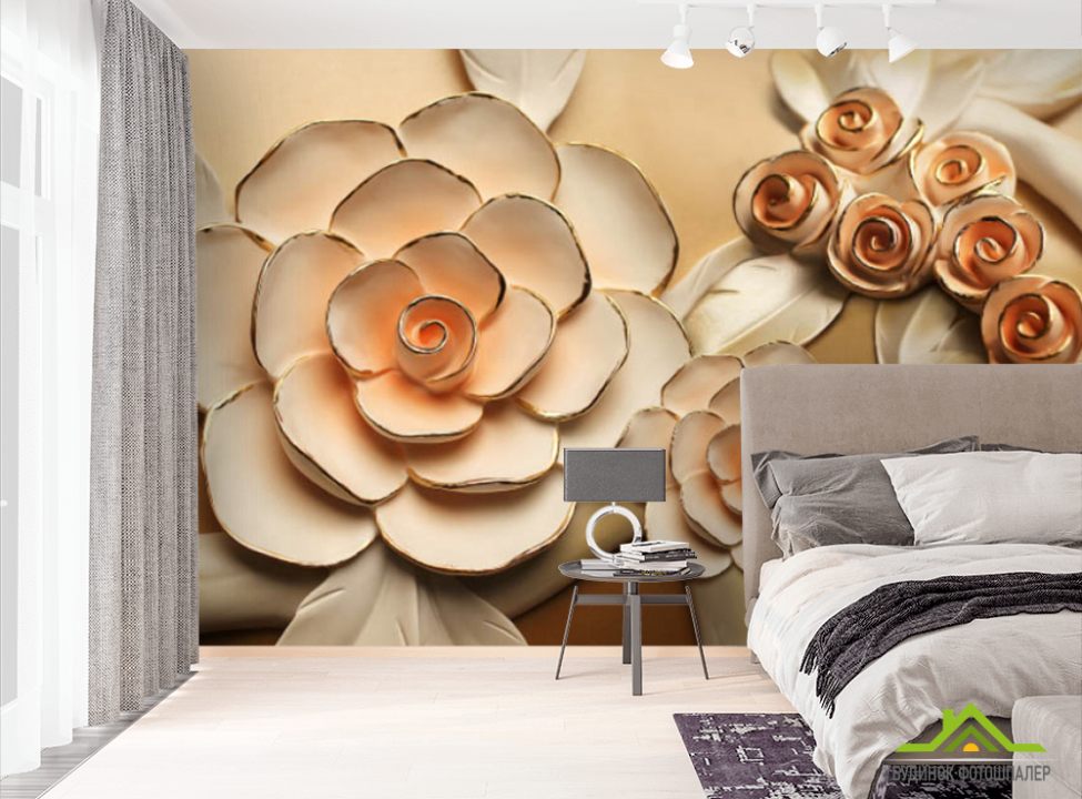 выбрать Фотошпалери керамічні квіти Фотошпалери різні на стіну