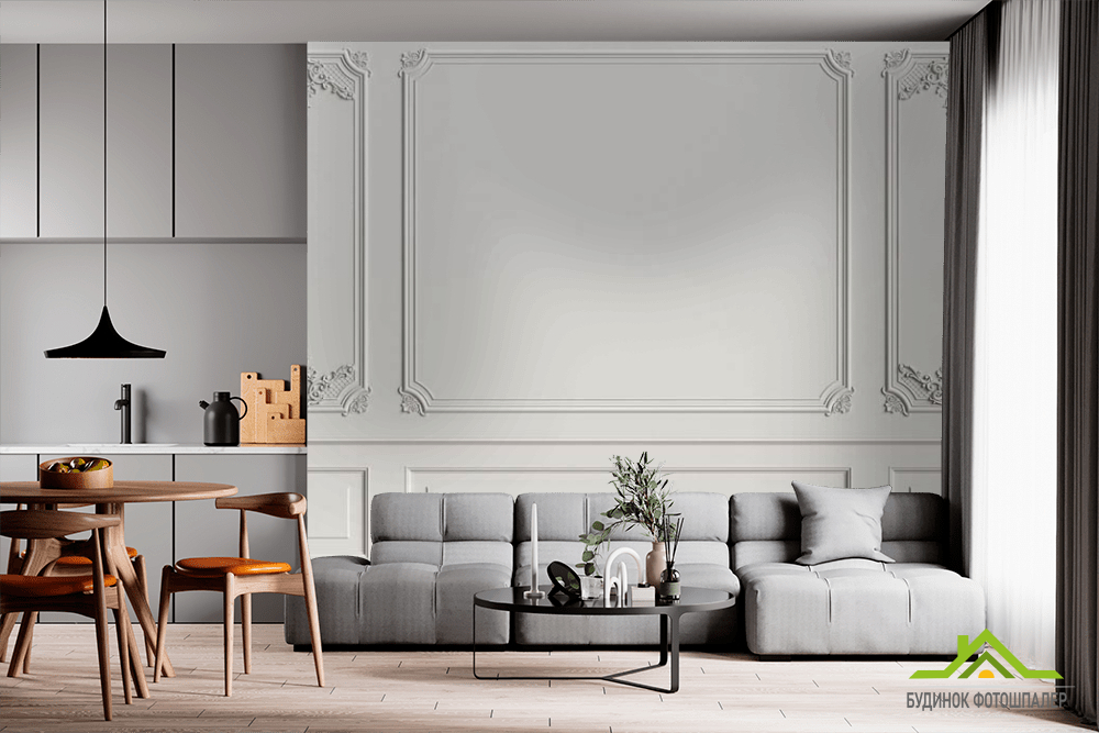 Фотошпалери гіпсові 3д панелі