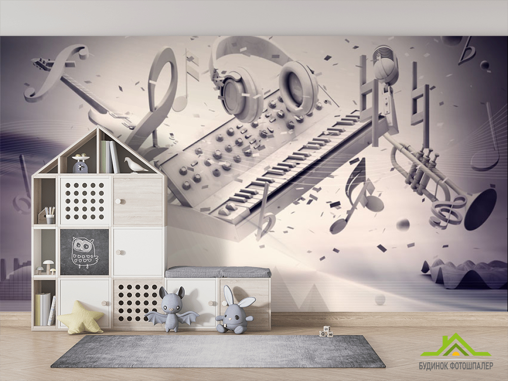 Фотошпалери Музичний принт