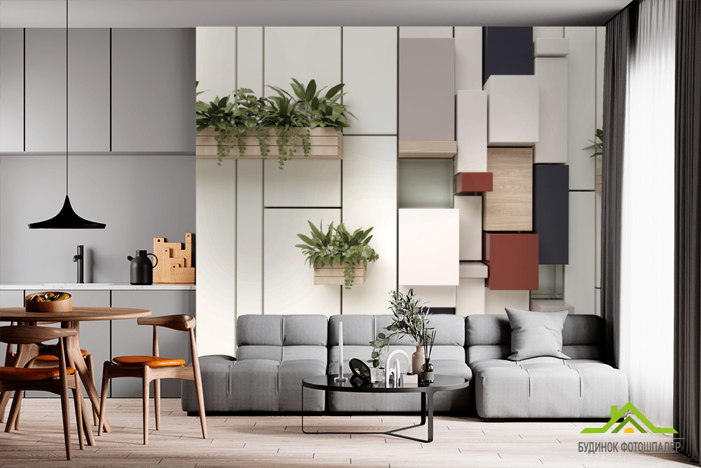 Фотообои 3д панели с цветами