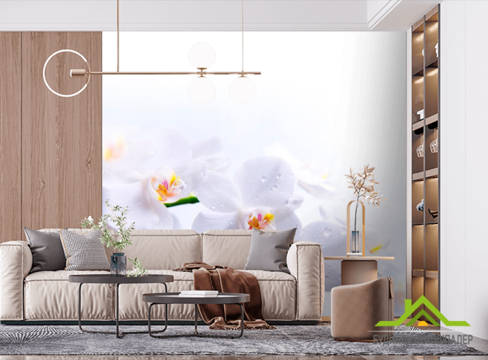 выбрать Фотообои Цветки белоснежные Фотообои Цветы на стену