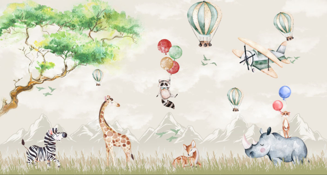 Фотошпалери тварини, природа