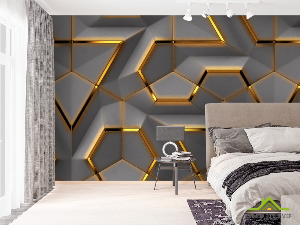 Фотообои 3д стенка