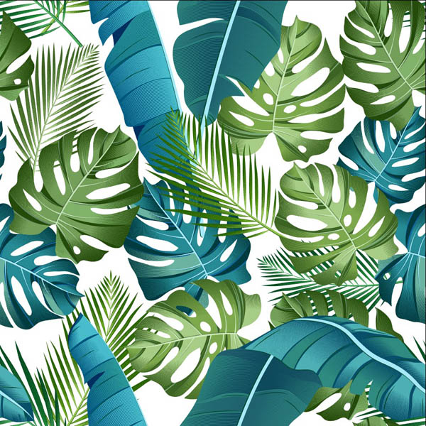 Фотообои тропические листья