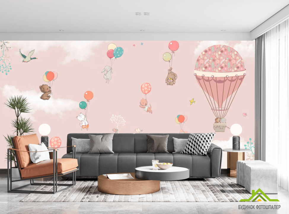 выбрать Фотообои воздушные шарики Фотообои разные на стену