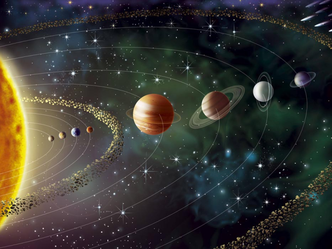 Фотообои Планеты солнечной системы