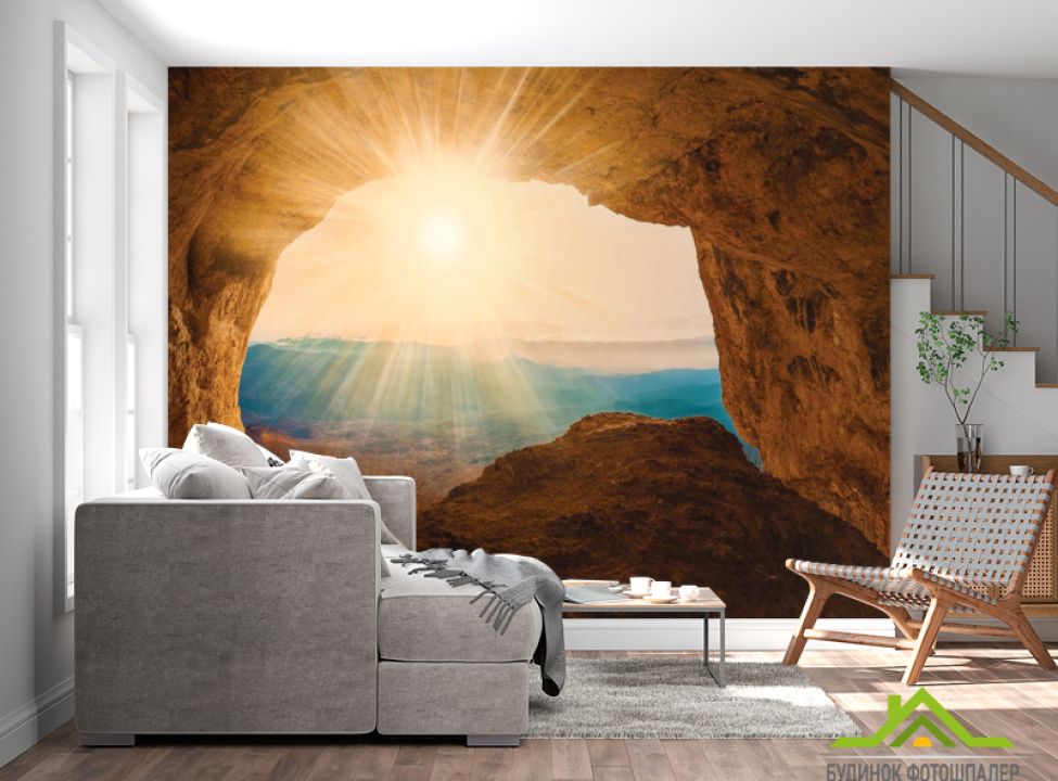 выбрать Фотообои Арка из скалы Фотообои Расширяющие пространство на стену