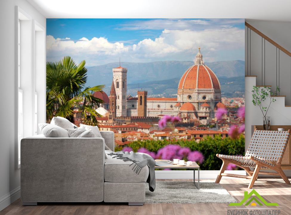 выбрать Фотообои Весна во Флоренции Фотообои Дворцы и соборы на стену