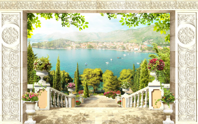 Фотошпалери Фреска