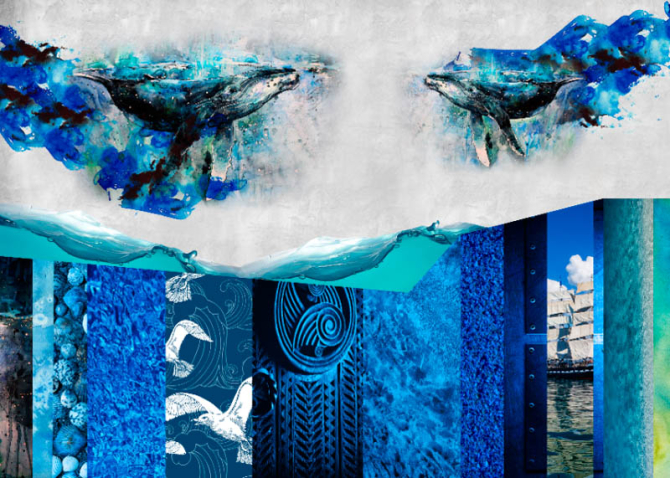 Фотообои Киты