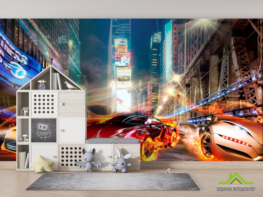 Фотообои Машины