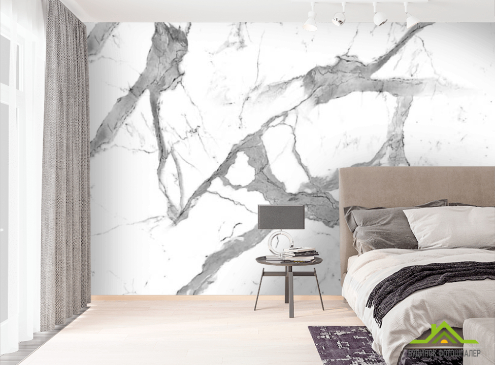 выбрать Фотошпалери білий мармур Фотошпалери Мармур на стіну