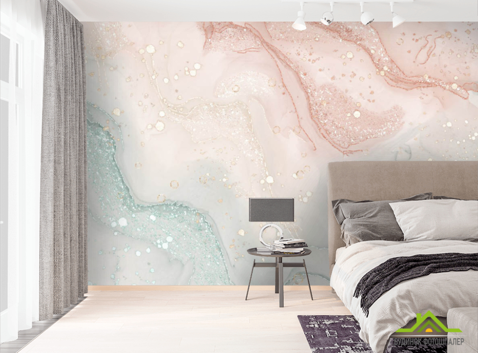 выбрать Фотошпалери флюїд і листя Фотошпалери Fluid art на стіну