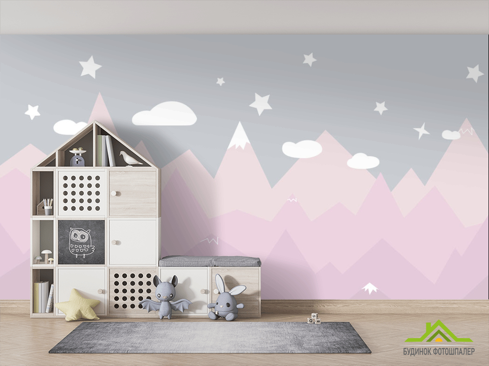 Фотошпалери Рожеві гори