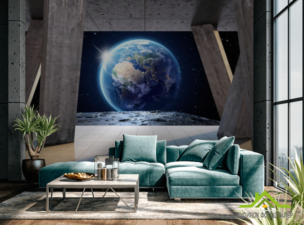 выбрать Фотообои 3д планета Фотообои 3Д на стену