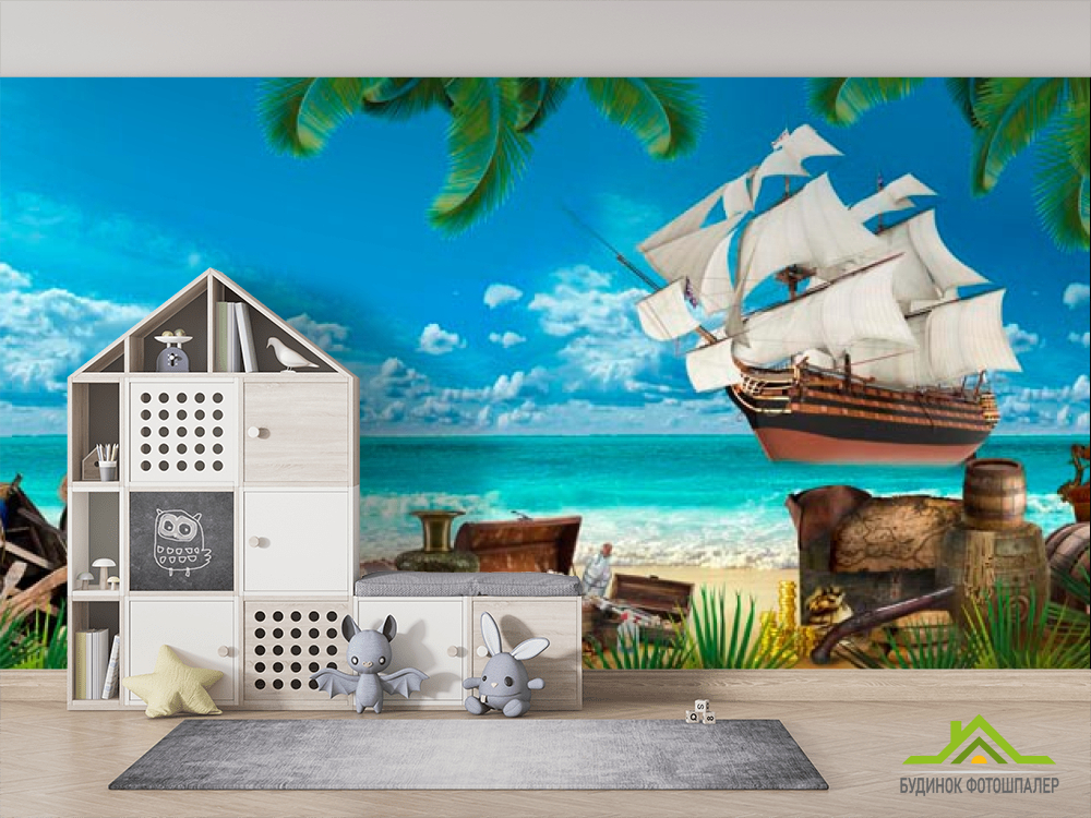 Фотообои Остров пиратов