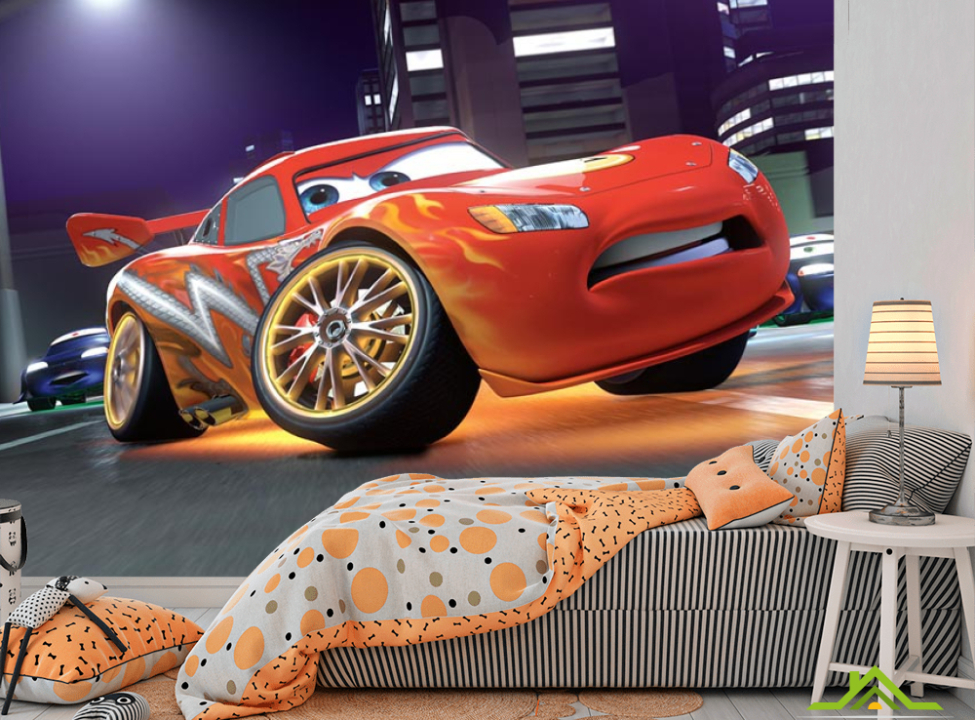 выбрать Фотошпалери Тачки Фотошпалери для малюків на стіну