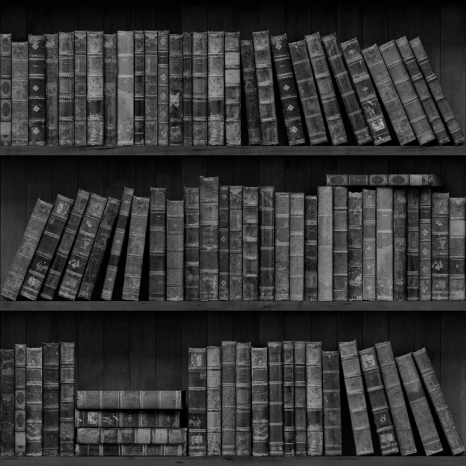 Фотошпалери книги на полиці