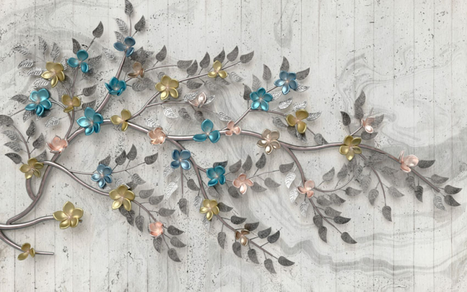 Фотообои 3Д ветка