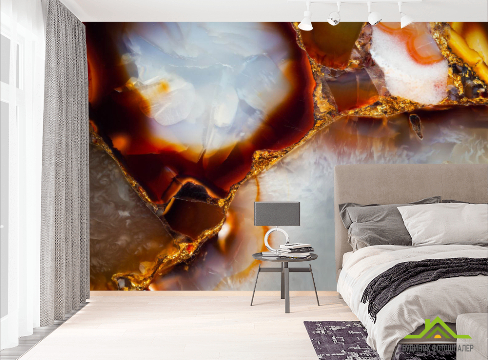 выбрать Фотошпалери Камінь в розрізі Фотошпалери Мармур на стіну