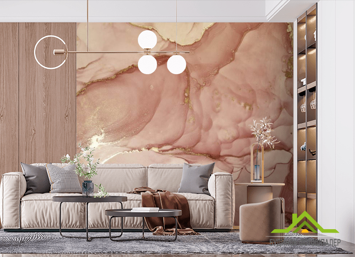 Фотошпалери Коричневий флюїд