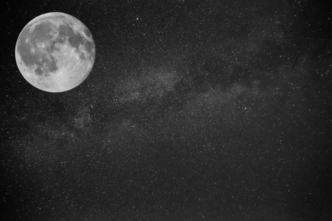 Фотообои луна