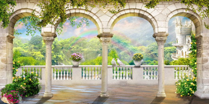 Фотошпалери Фреска